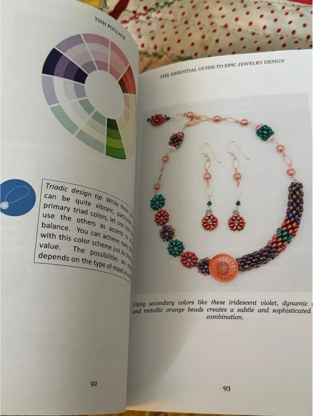 The Essential Guide to Epic Jewelry Design by Tish Pollack - Beading Book